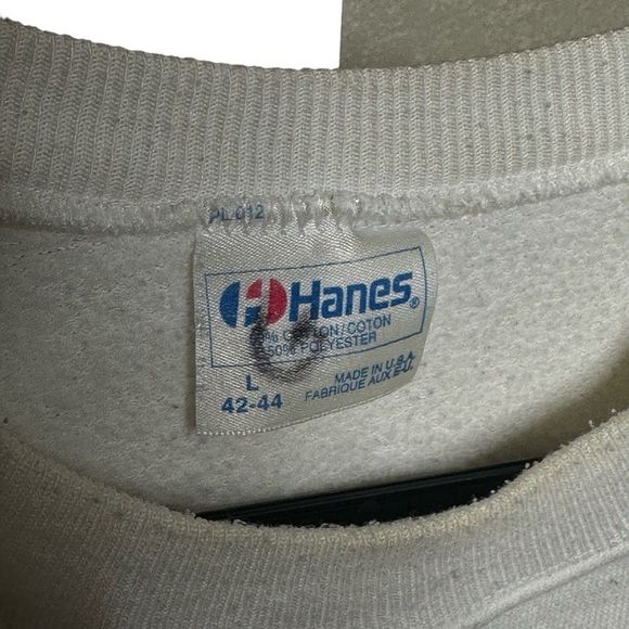 VTG 80s Clint Eastwood Hogs Breath INN Crewneck USA Large - Picture 3 of 3